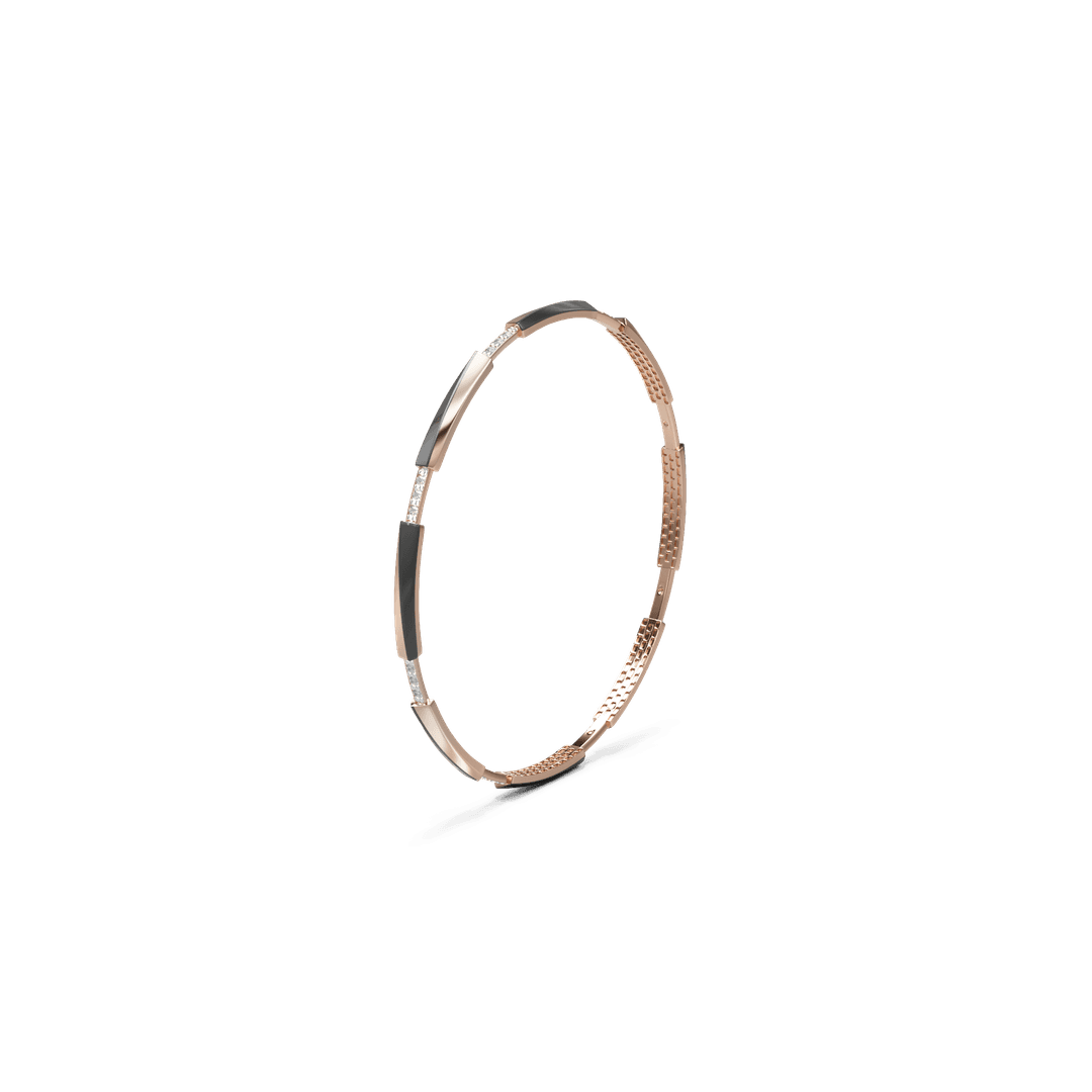 18KT FANCY BANGLE