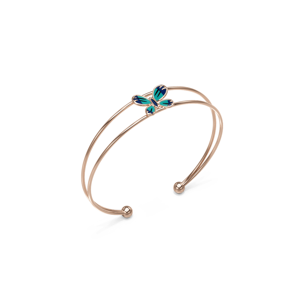 18KT CUFF BANGLE