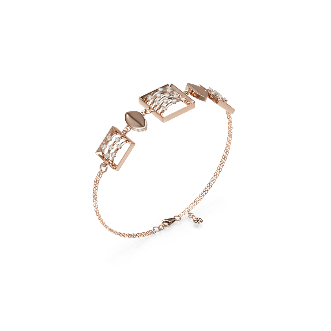 18K Dattatreya Gold Bracelet