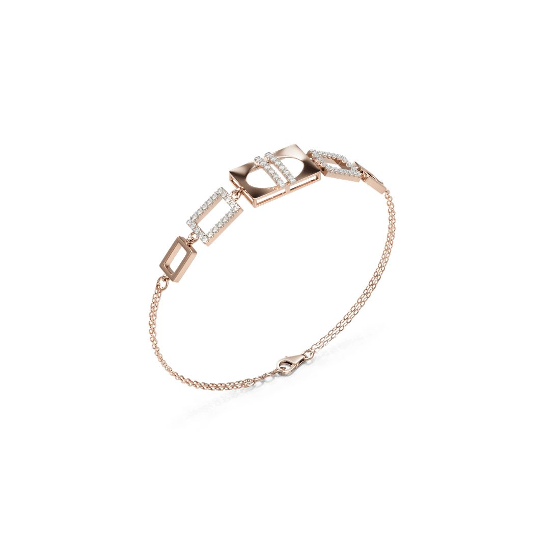 18K Shreya Gold Bracelet