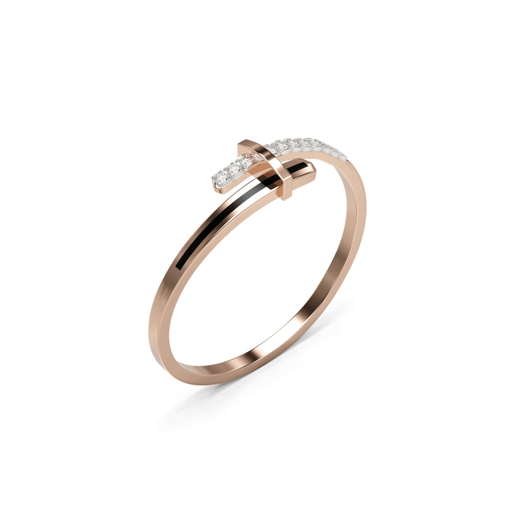 18K Gungun Gold Ring