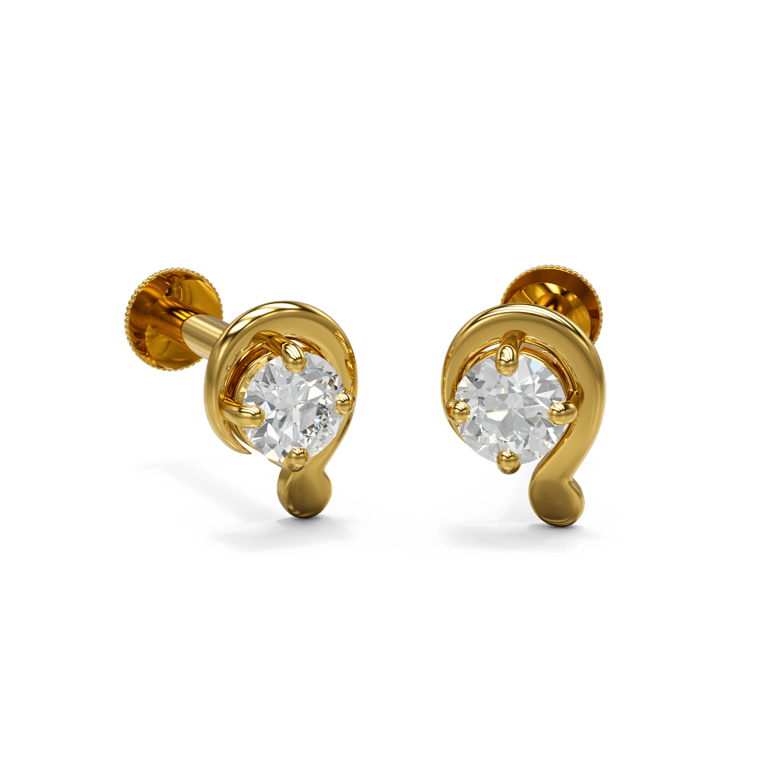 22K Jiyana Gold Earring