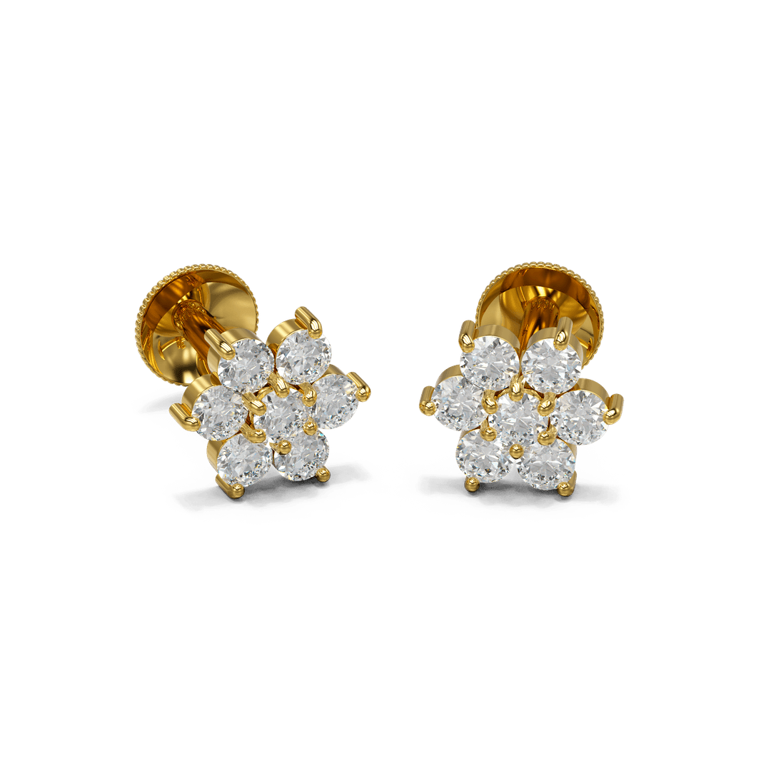 22K Baisakhi Gold Earring