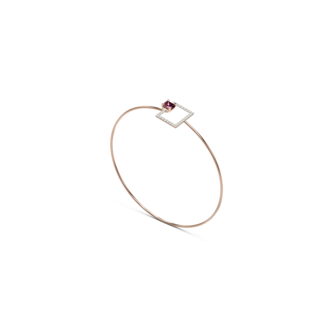 18K Nyna Diamond Bangle