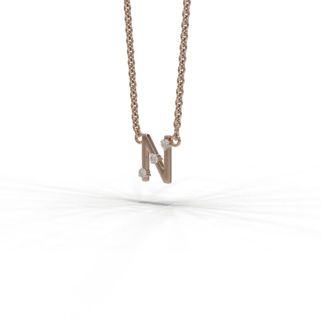 18k Clarkia Gold Necklace