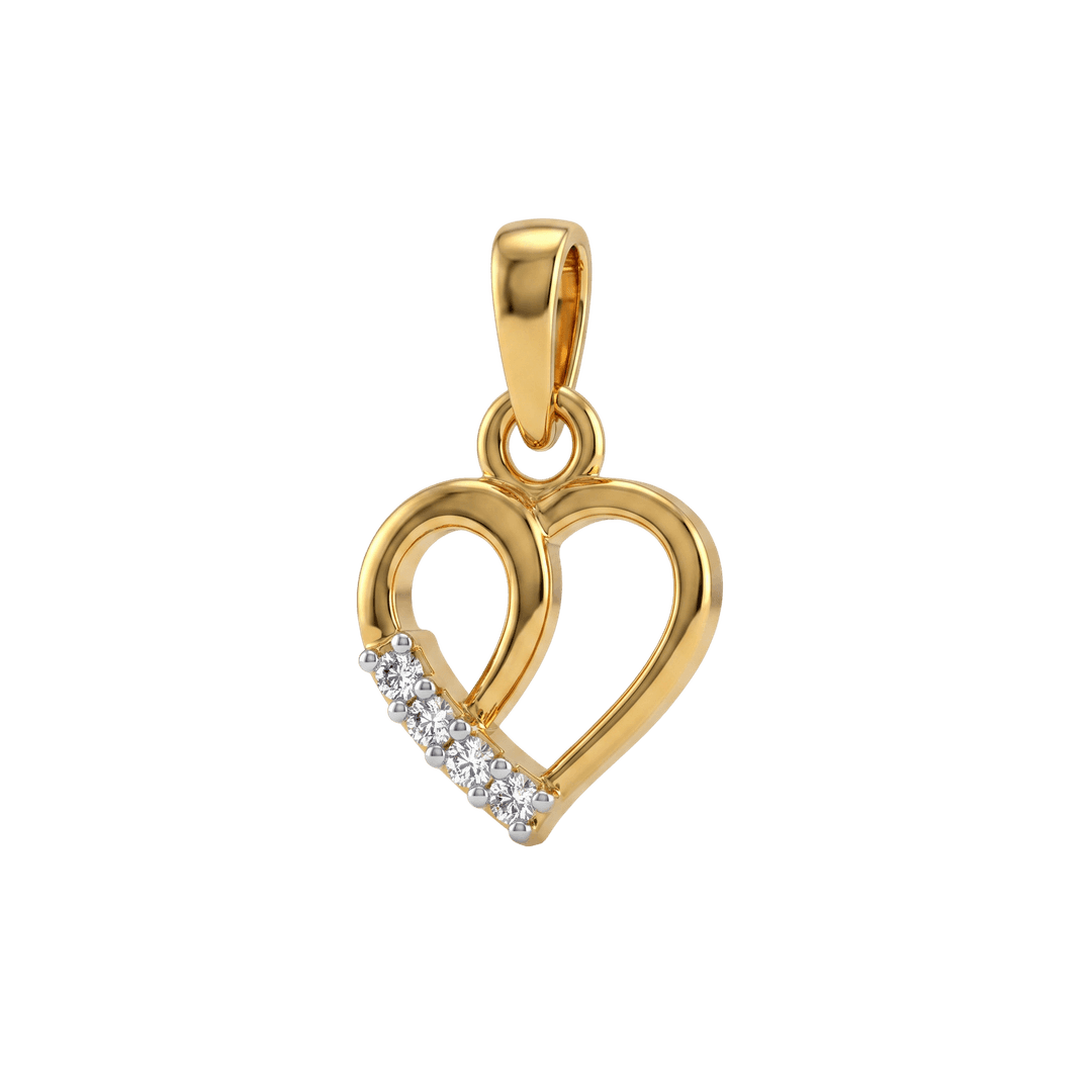 14K Ivy Gold Pendant