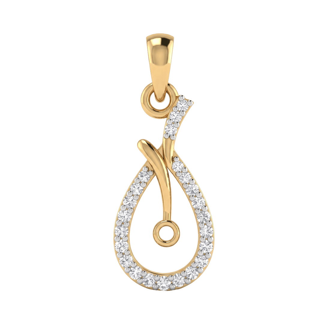 18K Jazlyn Gold Pendant