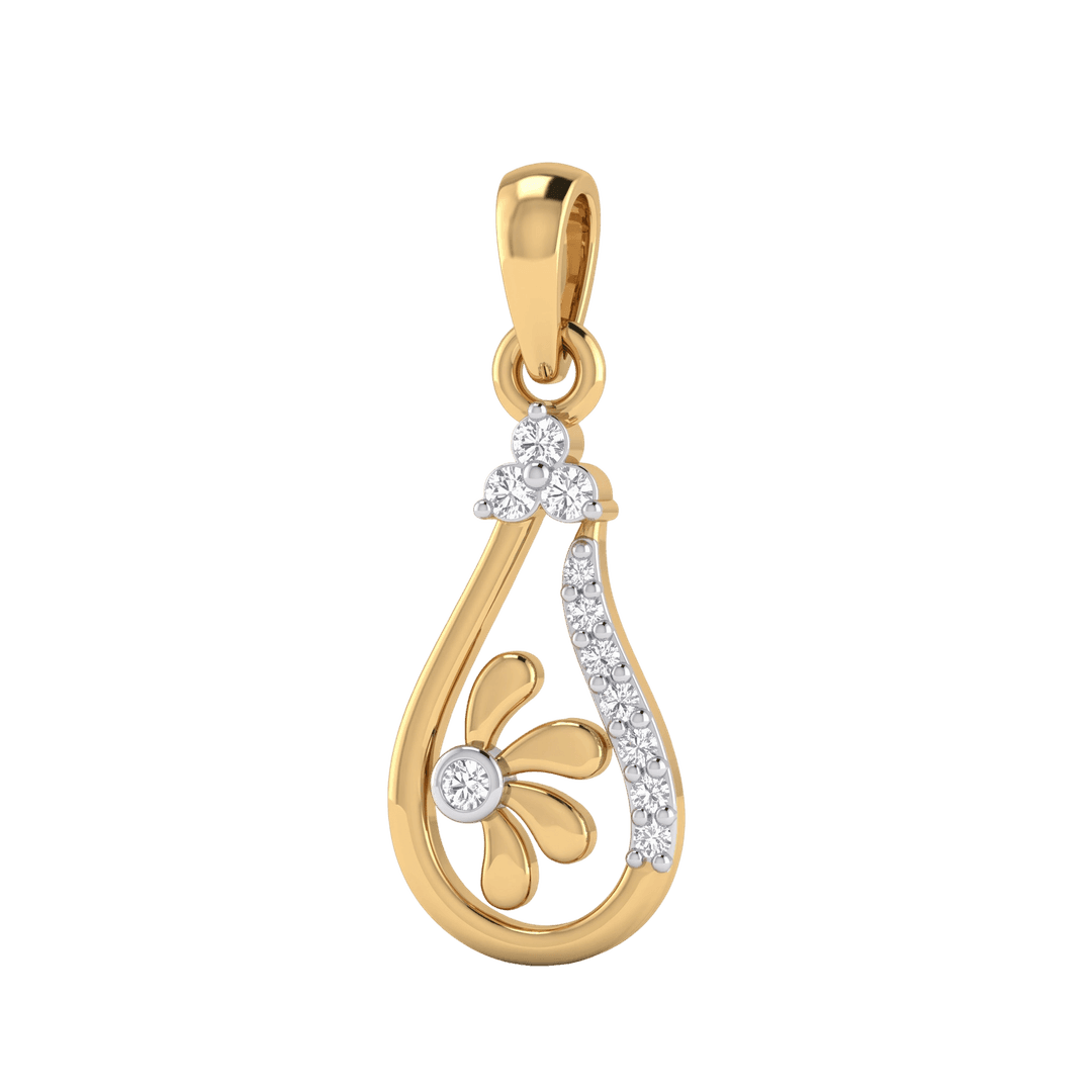 18K Maverick Gold Pendant